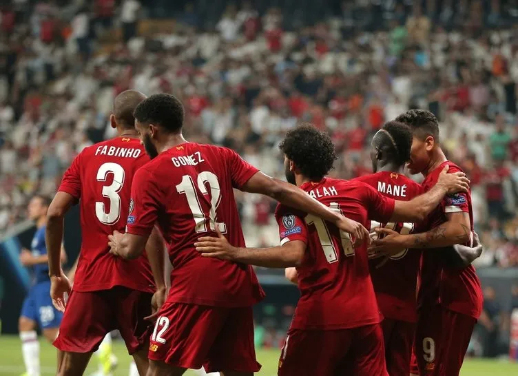 İşte Liverpool ve Chelsea arasında oynanan Süper Kupa finalinden kareler