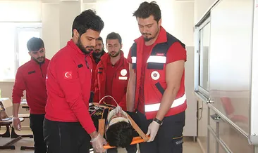 Elazığ’da deprem ve yangın tatbikatı