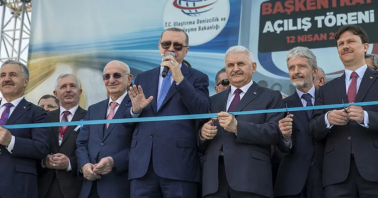 Son Dakika: Cumhurbaşkanı Erdoğan, Başkentray'ı açtı müjdeyi verdi... 24 Nisan'a kadar ücretsiz olacak!