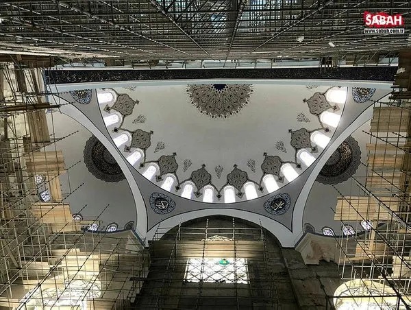 Çamlıca Camii'nin son hali görüntülendi! 58 gün sonra ibadete açılıyor