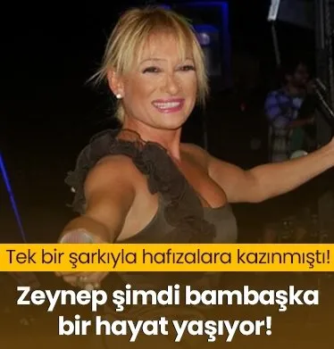 Tek bir şarkıyla hafızalara kazınmıştı! 48 yaşındaki Zeynep Türkeş şimdi bambaşka bir hayat yaşıyor!