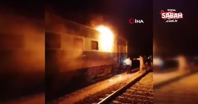 Pakistan’da trende yangın: 7 ölü | Video