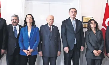 Bahçeli, DEM heyetini ağırladı