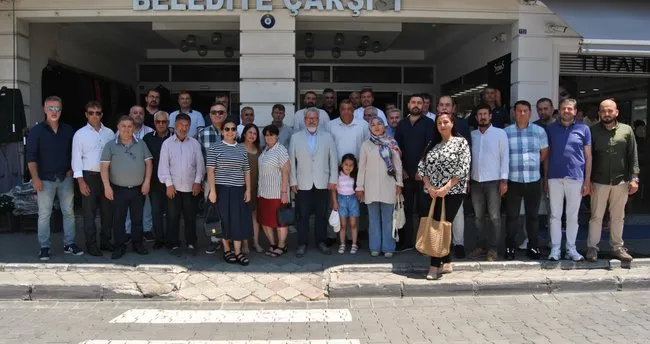 Fethiye’de AK Parti’den MHP’ye hayırlı olsun ziyareti