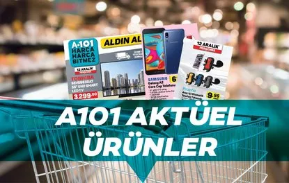 A101 aktüel ürünler 12 Aralık kataloğu!