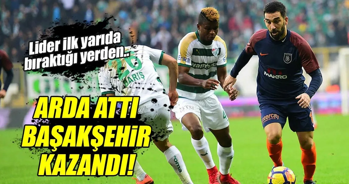 arda turan gol atti basaksehir kazandi