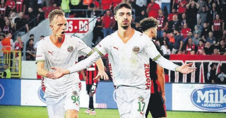 Alanya, Çorum’da Arda ile kazandı