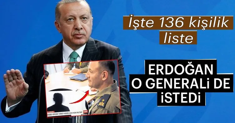 İşte Erdoğan’ın Merkel’e verdiği 136 kişilik o liste…