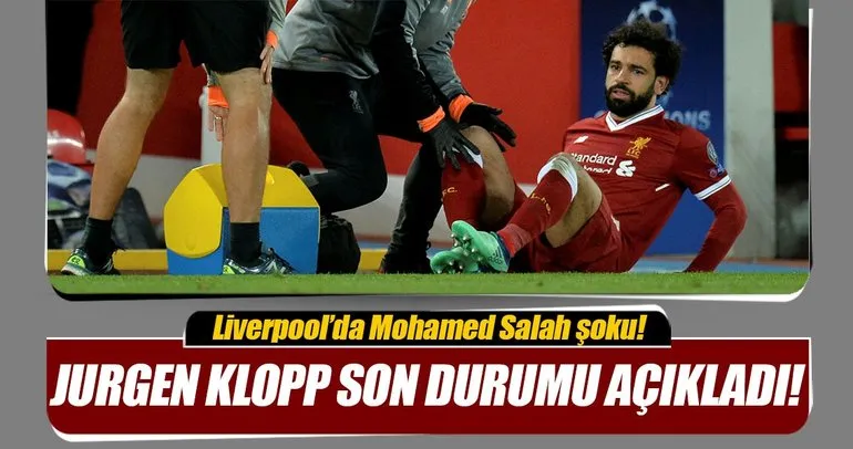 Jurgen Klopp, Mohamed Salah’ın son durumunu açıkladı