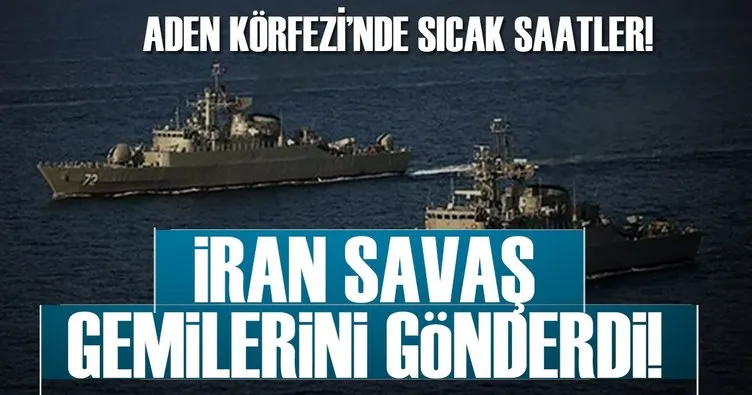 İran uluslararası sulara savaş gemisi gönderdi