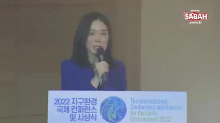 Güney Kore Meclisi'nden Başkan Beyazgül’e ‘’Çevre Lideri Ödülü’’ | Video