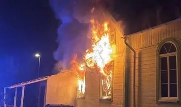 İsveç’te cami alevler içinde kaldı: Kundaklama ihtimali soruşturuluyor