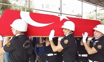 Görev başında kalp krizinden şehit olan polis memuru, Nazilli'de toprağa verildi #aydin