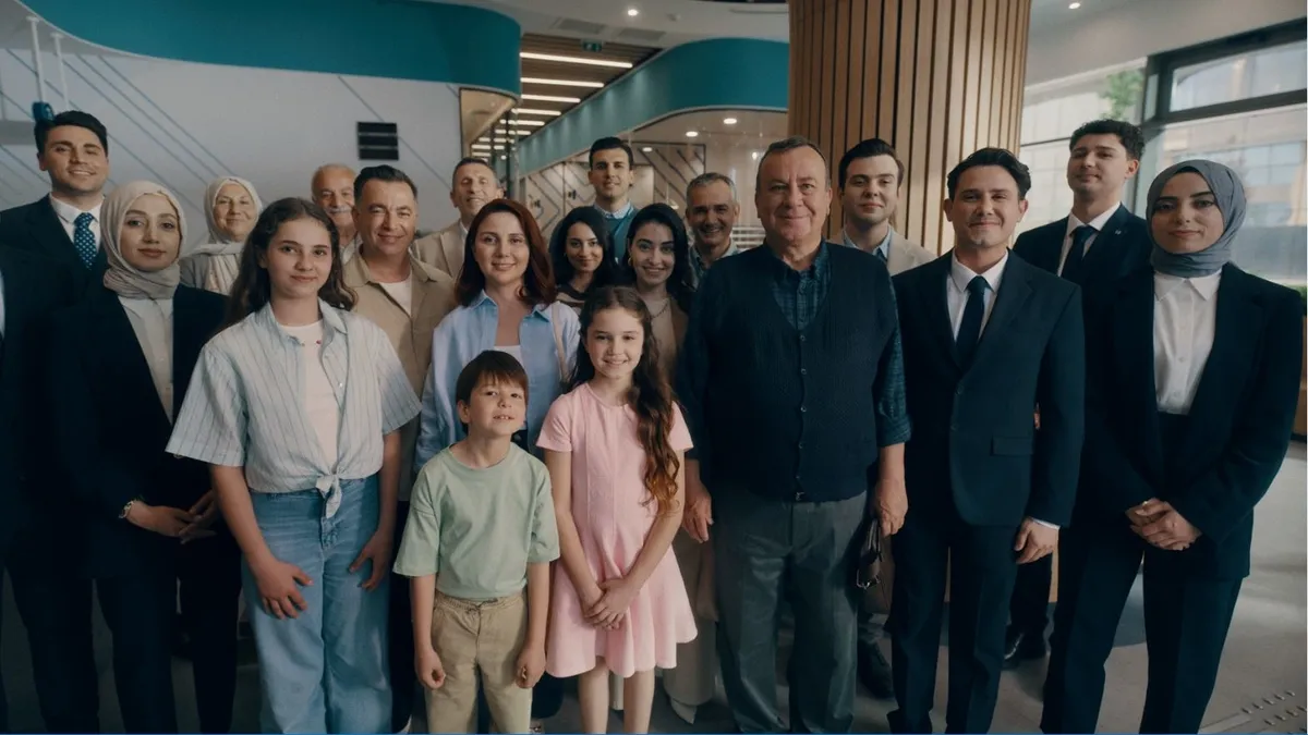 Halkbank 88. yıl dönümü kutlamaları kapsamında yayınlanan reklam filminden bir kesit.