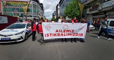 Bingöl’de ’Aile İstikbalimizdir’ yürüyüşü düzenlendi