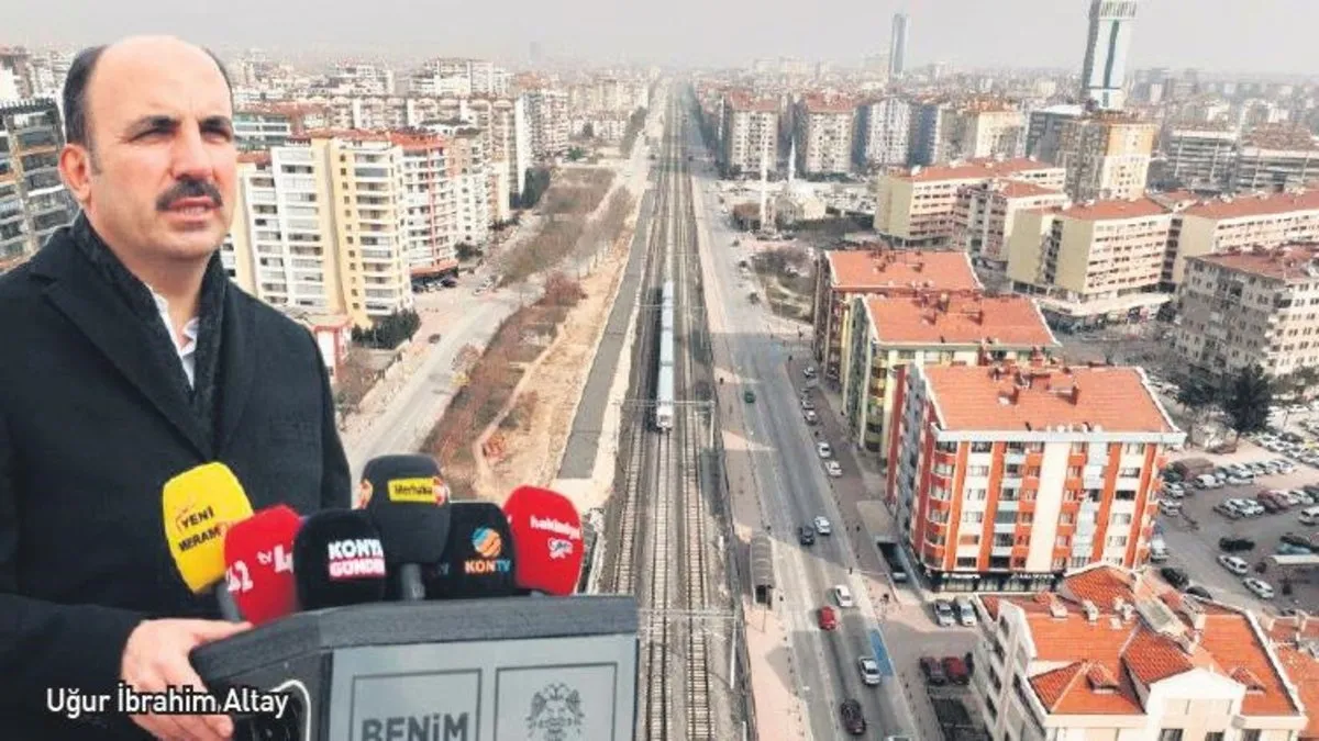 Konya Büyükşehir Şehri demir ağlarla örüyor