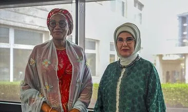 Emine Erdoğan, Nijerya’da temaslarda bulundu