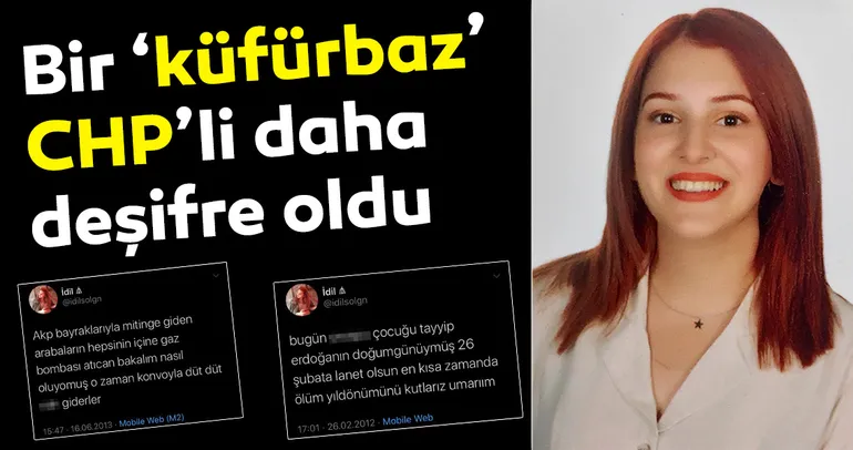 Bir küfürbaz CHP’li daha deşifre oldu