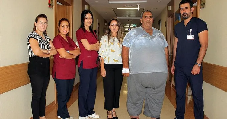 250 kilo olunca tüp mide ameliyatı oldu