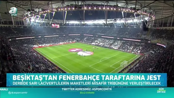 Fenerbahçeli taraftarlar Beşiktaş derbisinde tribünde olacak!