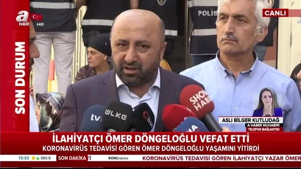 Ömer Döngeloğlu Covid-19'dan vefat etti! | Video