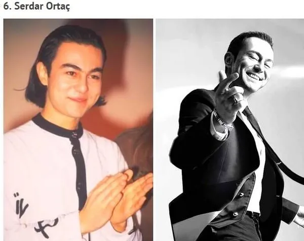 Ünlülerin kariyerlerindeki ilk imajları