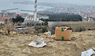 Çırçır Tepesi çöplüğe döndü #tekirdag