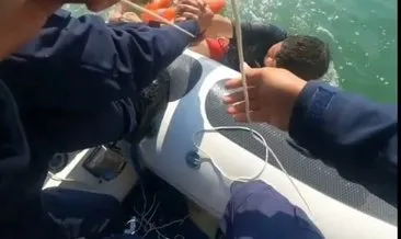 Alabora olan balıkçı teknesinden denizde mahsur kalan 4 kişi son anda kurtarıldı #antalya