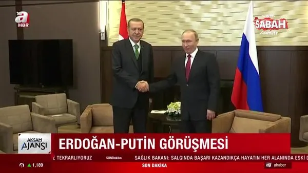 Başkan Erdoğan ile Vladimir Putin arasında kritik görüşme! Azerbaycan-Ermenistan çatışması | Video