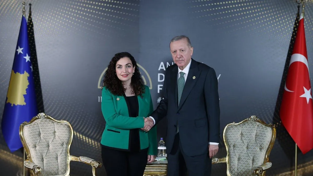 Başkan Erdoğan Kosova Cumhurbaşkanı ile görüştü: İşte ele alınan konular Başkan Erdoğan Kosova Cumhurbaşkanı ile görüştü: İşte ele alınan konular