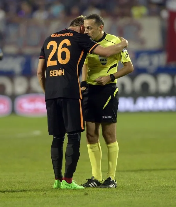 Trabzonspor - Galatasaray maçından kareler