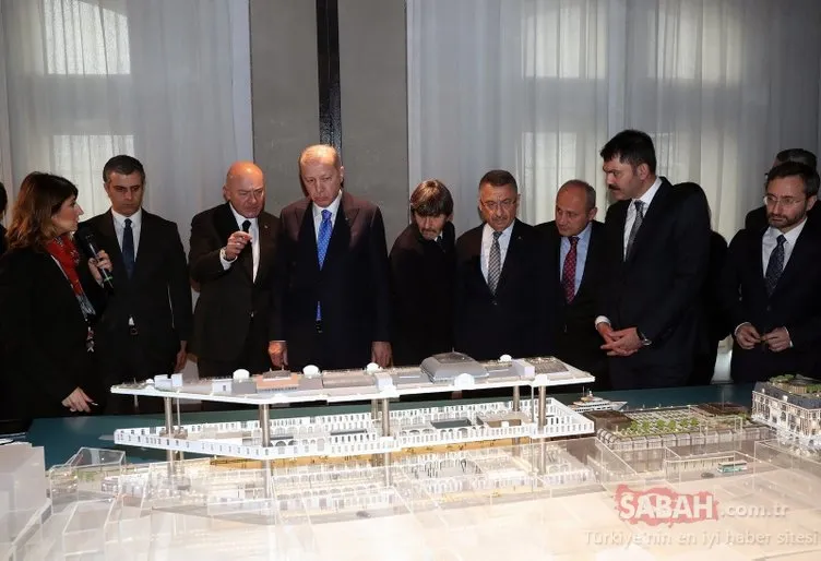 Başkan Erdoğan, Galataport Projesi hakkında bilgi aldı