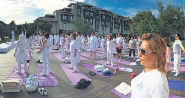 Kazdağları’nda yoga festivali