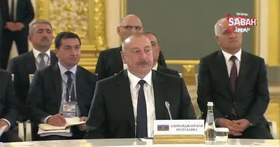 Aliyev, Putin ve Paşinyan arasındaki üçlü görüşme Moskova’da başladı | Video