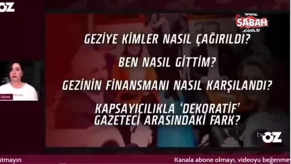Özlem Gürses: Ekrem İmamoğlu, 'Karadeniz turunun masraflarını İBB karşılıyor' dedi | Video