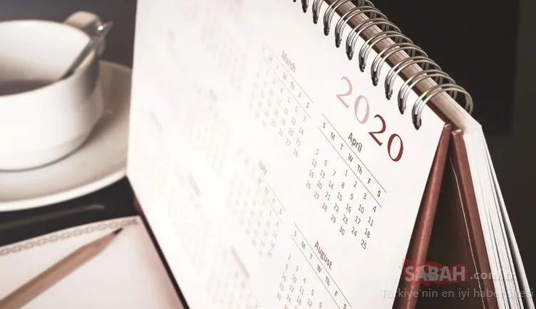 2020 resmi tatiller hangi günlere denk geliyor? Bu yıl kaç gün tatil olacak? İşte 2020 resmi tatil takvimi!