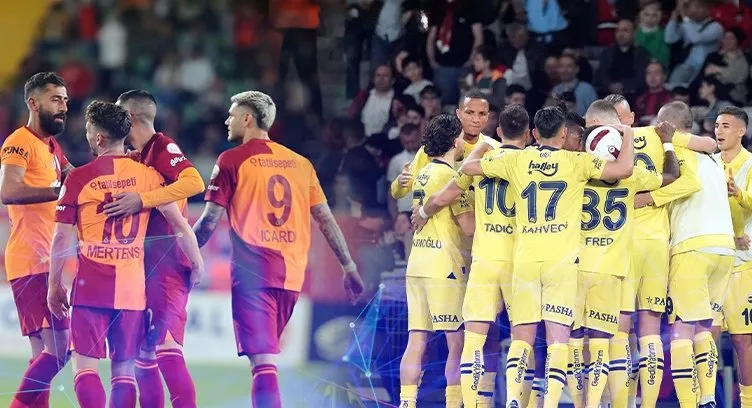 Trendyol Süper Lig’in kaderini bu maçlar belirleyecek! İşte Galatasaray ve Fenerbahçe’nin nefes kesen fikstürü