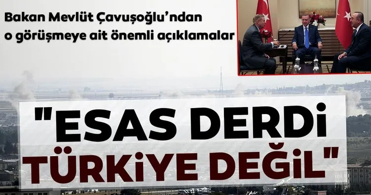 Bakan Çavuşoğlu: YPG, DEAŞ’lıları elinde silah olarak tutuyor