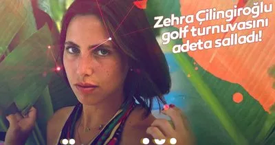 Hülya Avşar’ın kızı Zehra Çilingiroğlu minisi ile golf turnuvasını kasıp kavurdu! Güzelliğiyle Annesinin kızı dedirtti...