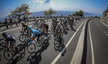 Cumhurbaşkanlığı Bisiklet Turu’nun Marmaris-Bodrum etabı başladı