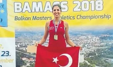 Üç çocuk annesi Balkan Şampiyonu