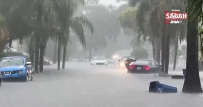 ABD’nin Florida eyaletinde sel: Acil durum ilan edildi | Video