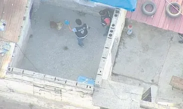 Çete operasyonunda polise pitbull şoku