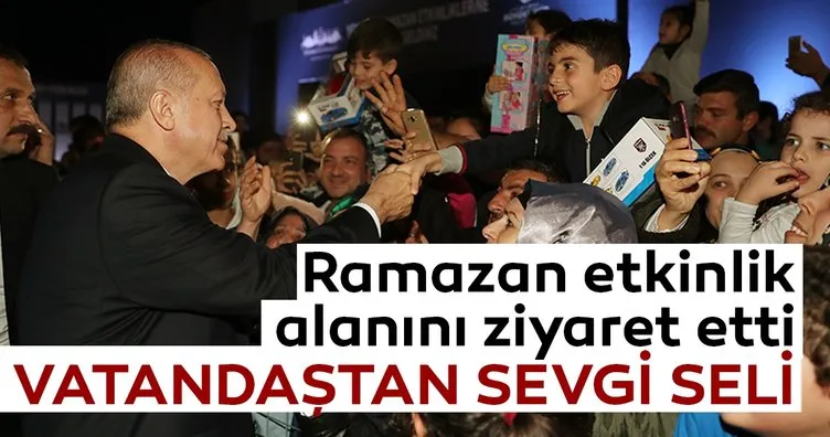 Başkan Erdoğan, İBB’nin Yenikapı Etkinlik Alanı’nı ziyaret etti