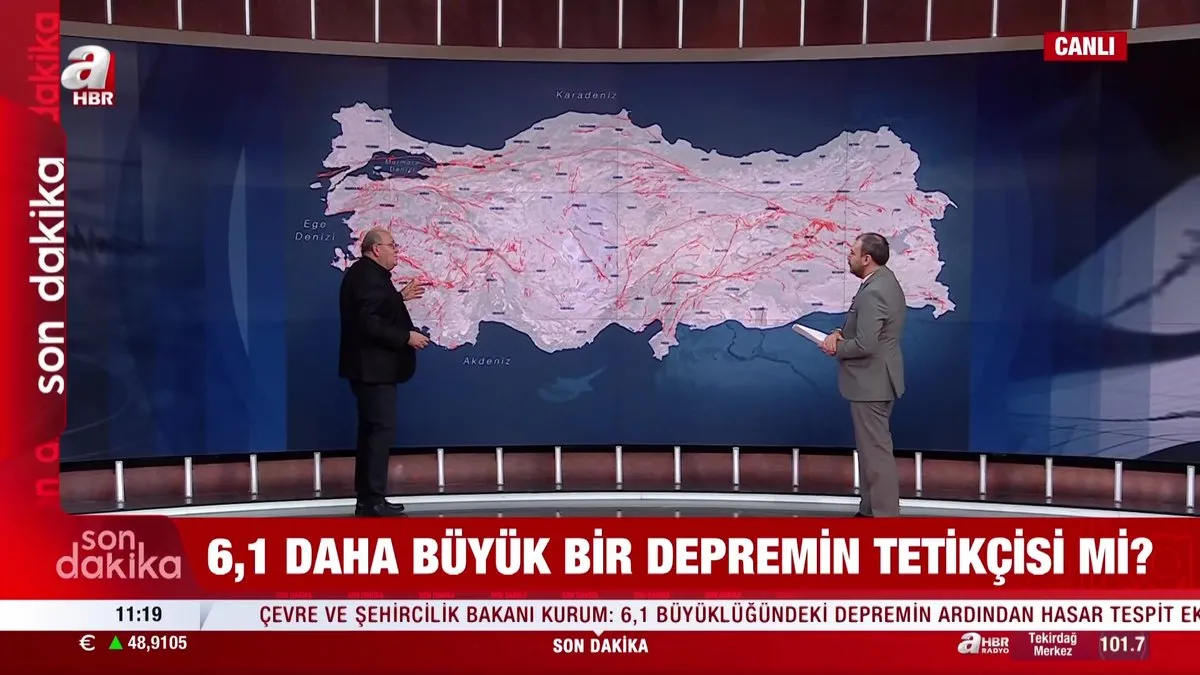 Balıkesir depremleri İstanbul fayını etkiler mi? Şükrü Ersoy merak edilen soruları A Haber’de yanıtladı | Video videosunu izle Balıkesir depremleri İstanbul fayını etkiler mi? Şükrü Ersoy merak edilen soruları A Haber’de yanıtladı | Video videosunu izle