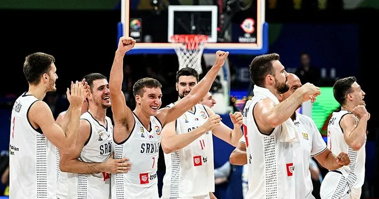 Yarı finalde Kanada’yı yenen Sırbistan, FIBA Dünya Kupası’nda finalde!