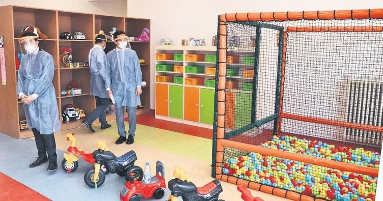 Kadın mahkûmun bebeğine sıcak yuva