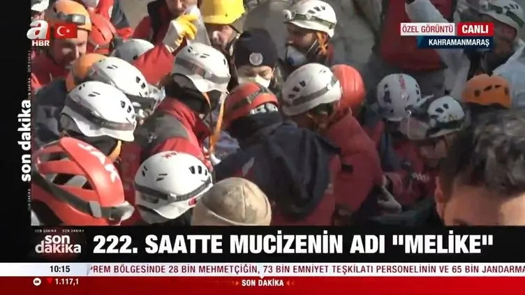 Son dakika: 222 sonra enkaz altından kurtarıldı! 42 yaşındaki Melike’nin ekiplere ilk sorusu bu oldu
