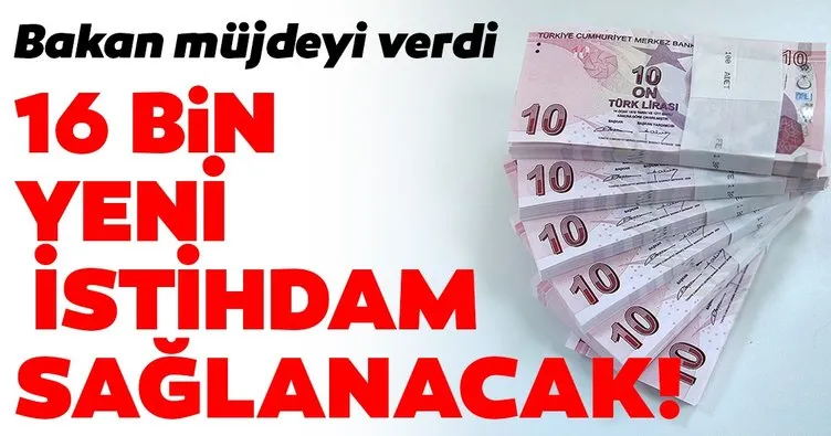 Bakan Pakdemirli açıkladı! 16 bin istihdam sağlanacak