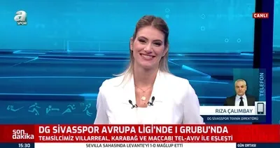 Rıza Çalımbay’dan kura yorumu!